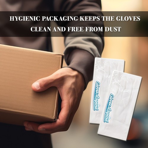 Men Size XL - 12 Pairs White 100% Cotton Inspection Coin Jewelry Costume Gloves - Picture 7 of 12