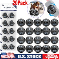 20Pcs 6V Batteries For PetSafe RFA-67 6Volt Pet Collar Battery Fence Bark Collar