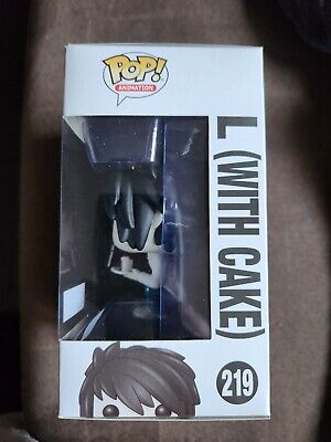 Funko Pop Death Note Figure - L (With Cake) Hot Topic