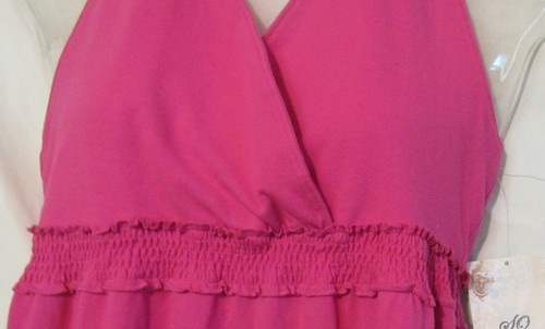 NWT SO WEARIT DECLAREIT BACKLESS PINK BLOUSE XLARGE GIRLS 7-16 - Picture 3 of 5