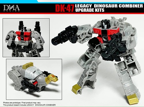 Neu DNA DK-47 Volcanicus Upgrade Kit für Legacy Evolution Dinobots Zubehör - Bild 17 von 21