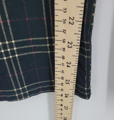 Pantalones KUT from the Kloth para mujer 10 negros pagados pierna recta elásticos Academia - Imagen 6 de 8