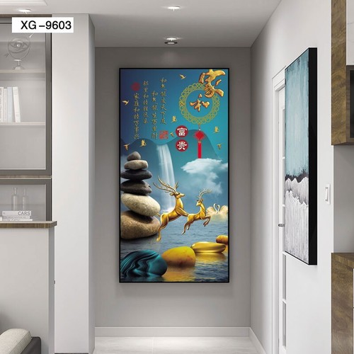 ARTE DE PARED Fotos Hogar Deco MORDEN HD CRISTAL PINTURA PORCELANA 70CMx140CM - Imagen 2 de 24