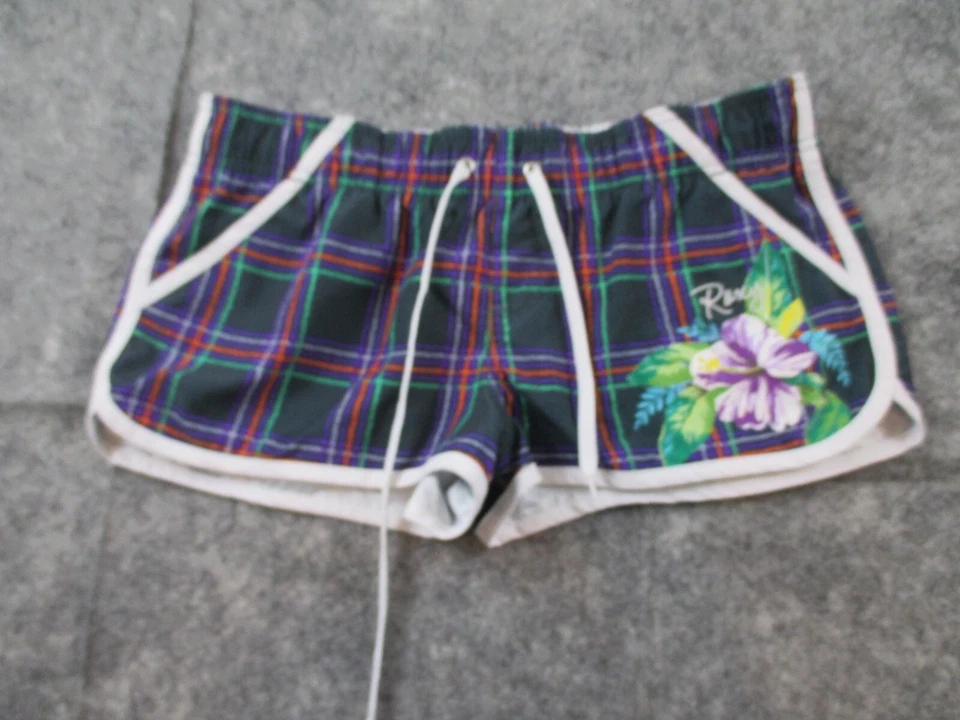 ROXY Board Shorts Boardies 14 Playa/Piscina/Natación Cordón Cuadros Foto 2 de 4