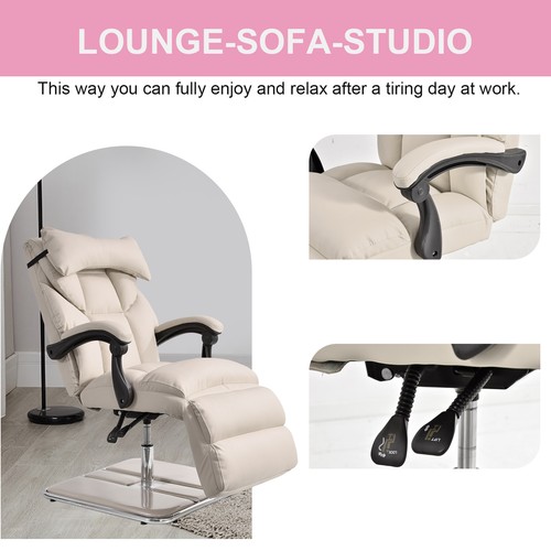 White Adjustable Facial Massage Bed Chair Salon Spa Tattoo Parlor Office Supply - Picture 6 of 15