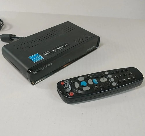 Digital Stream DTX9950 Analog Pass Through DTV Converter Box With Remote WORKS - Picture 2 of 11