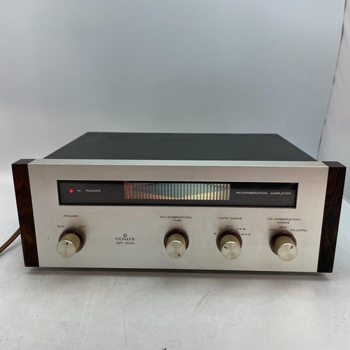 Pioneer SR-202 Stereo Reverberation Amplifier TESTED WORKS SOUNDS GREAT