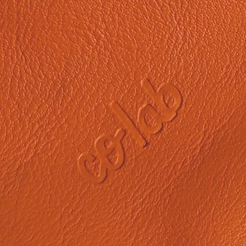 CO-LAB Crossbody PURSE Orange Faux Leather Multi-Pockets Super Cute Unique - Picture 10 of 10