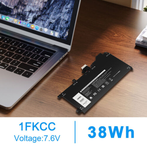 38Wh 1FKCC Laptop Battery For Dell Latitude 7200 7210 2-in-1 KWWW4 9NTKM D9J00 - Picture 3 of 9