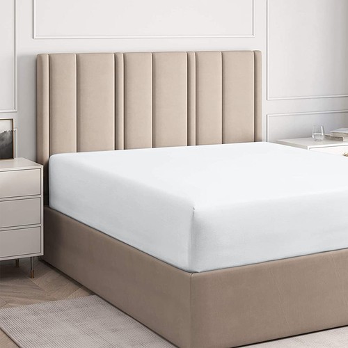 Sábanas ajustadas extra profundas de 25 cm sábanas y fundas de almohada individuales dobles talla King - Imagen 27 de 34