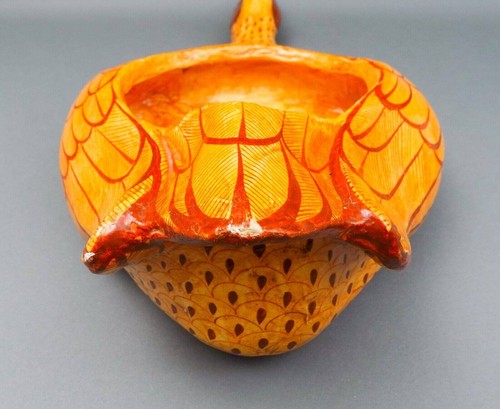 Sergio Bustamante Signed MCM Large 24.5" Paper Mache Duck Bowl Planter (Read) - Picture 10 of 10