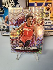 Amen Thompson Rc Nba Debut Mosaic Silver Prizm #269  Houston Rockets 🚀