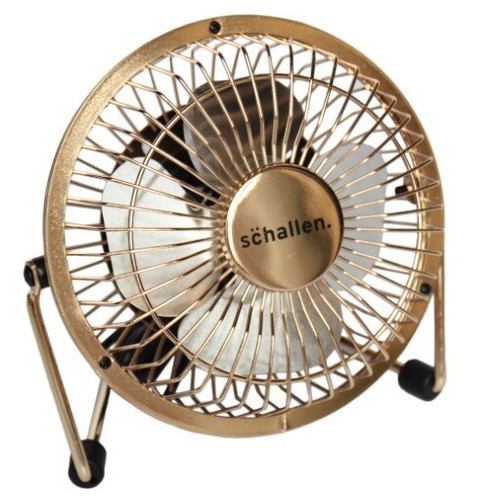Ventilador de mesa Schallen mini portátil alimentado por USB escritorio oficina computadora PC Mac computadora portátil - Imagen 28 de 35