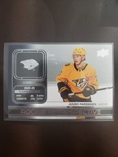 Juuso Parssinen 2023-24 Upper Deck Series 1 Rookie Retrospective #6 Predators