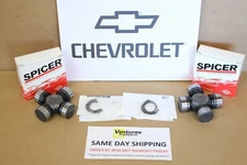 1973-91 Chevy K5 Blazer K10 K20 Dana 44 GM 10 Front 4x4 Axle Shaft U Joints 2ea