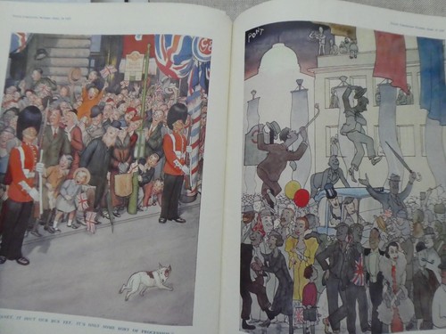 PUNCH MAGAZINE APRIL 1937 CORONATION EDITION KING GEORGE VI BRITISH ROYALTY - Picture 12 of 15