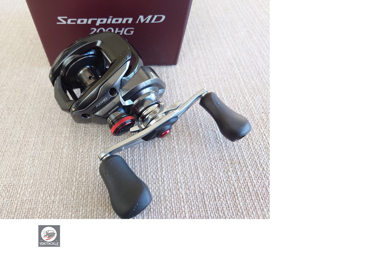 Shimano 24 Scorpion MD 200HG Right Baitcasting Reel shipping from