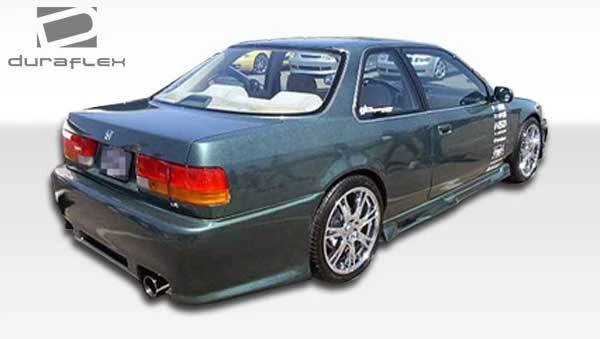 For 1990-1993 Accord 4DR Duraflex Spyder Side Skirts Rocker Panels - 2 Piece Foto 3 de 4