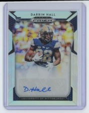 2019 Panini Prizm Draft Picks Prizms Autographs Darrin Hall Auto .  Pittsburgh
