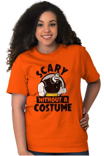 Popeye Bluto Halloween Witz lustig Cartoon Damen oder Herren Rundhalsausschnitt T-Shirt Tee - Bild 3 von 8