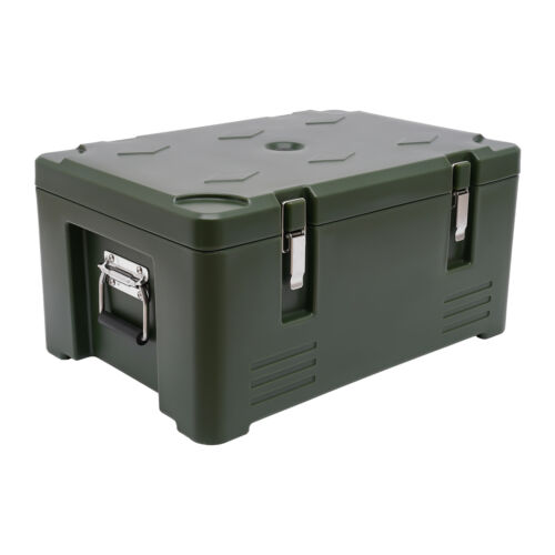 Kommerzielle Isolierte Lebensmittel Pfanne Träger Box 30l Outdoor Camp Essen Pfannen mit Deckel - Bild 20 von 23
