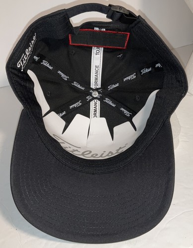 Titleist Tour Perf Legacy FJ Pro V1 Adj Strap Golf Cap mod P12 - Blk or Wht  NEW - Picture 15 of 32