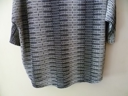 Women Harmony Printed 3/4 Sleeve Scoop Neck Boho Stretch Blouse/Top Size L (NEW) - Picture 7 of 8