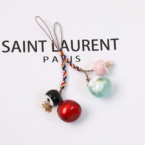 Pendant Sakura Cat Phone Strap Mobile Phone Lanyards Keyring Lucky Cat Keychain - Zdjęcie 3 z 14