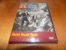 GOLD RUSH TECH MINING TECHNIQUES Miner Mines Extraction History Channel DVD NEW