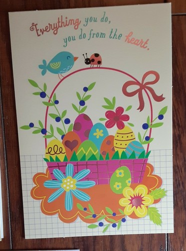Lot of 5 Heartline Greetings Easter Cards Assorted New Cards -Crafts-Scrapbook - Picture 4 of 7
