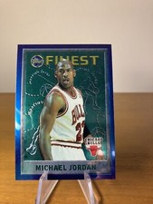 1996 Topps Finest Michael Jordan #229! Rare w/ great bordering!🔥🔥🔥⬆️