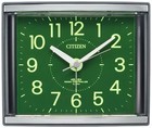 Citizen alarm clock radio analog Zeal R434 Gray easy-to-read 4RL434-008 NEW