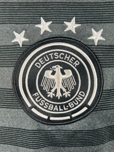 Adidas Deutschland DFB Fussball Auswärts Trikot Wendetrikot Shirt 2016 M Grau - Bild 4 von 10