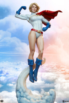 SIDESHOW プレミアムフィギュア　1/4　パワーガール　DC 未開封 希少 SIDESHOW プレミアムフィギュア 1/4 パワーガール DC