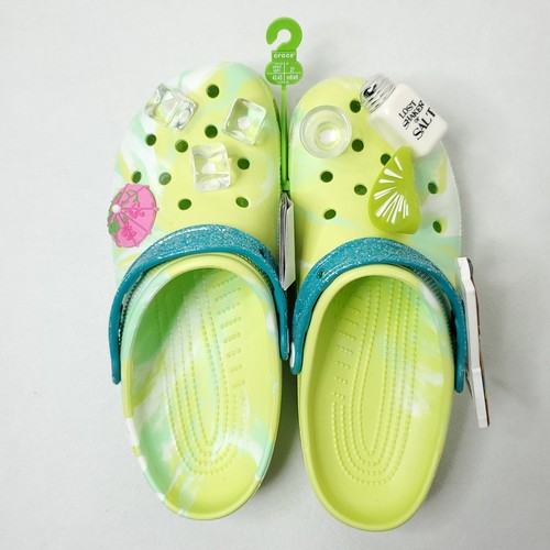 CROCS x Margaritaville Jimmy Buffett Limited Edition Clogs Lime Zest Adult 9/11 - Picture 11 of 13