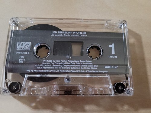 Led Zeppelin - Profiled (1990) Audio Cassette Tape Interviews Vtg - Picture 2 of 2