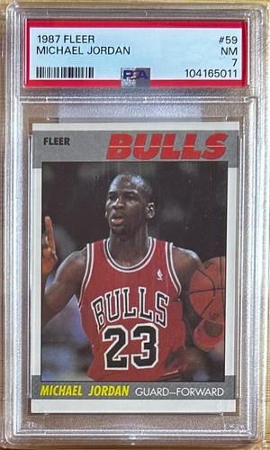 1987-88 Fleer - Michael Jordan #59