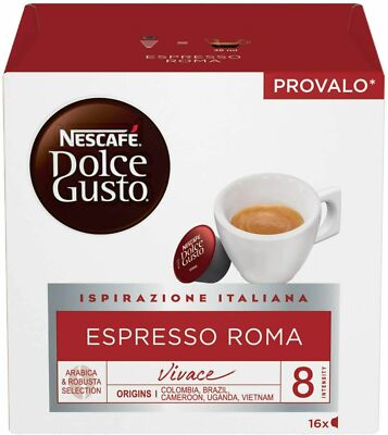 240 Kaffee Kapseln Gusto Roma Nescafe Dolce Gusto Zum