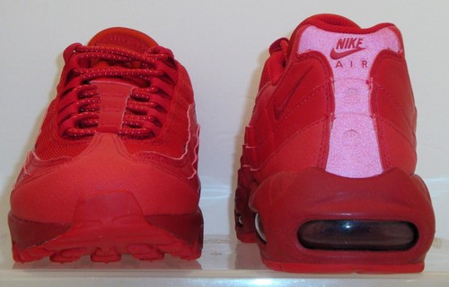 New Nike Air Max 95 Varsity Red Mens US Size 8 UK 7 EUR 41 CQ9969 600 - Picture 9 of 13