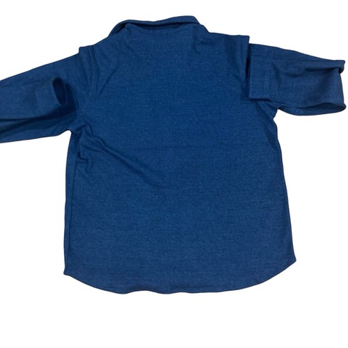 Berkley Jensen's Maritime Soft Touch Fleece Shirt Super Soft Button NWT Medium - Picture 3 of 7