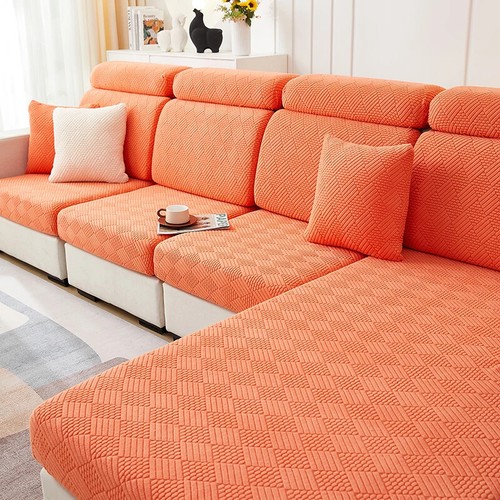 Dickes Sofa Sitzkissenbezug Jacquard Stuhlbezug Sofa Slipper verstellbar - Bild 38 von 38