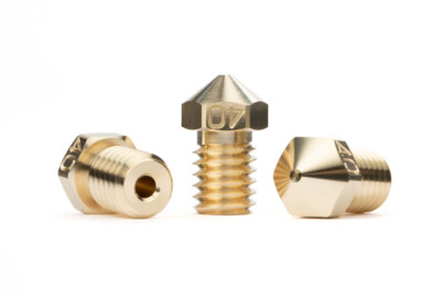 Bondtech E3D Messing Düse für Prusa, V6 und viele weitere