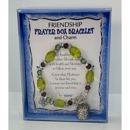 Ganz FRIENDSHIP Prayer Box Bracelet & Charm Gift Set - Picture 5 of 5