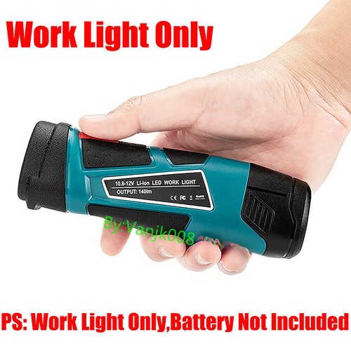 1x Work Light Suitable For BOSCH 10.8V/12V BAT411 BAT412 Li-Ion Battery (140LM) - Picture 1 of 5