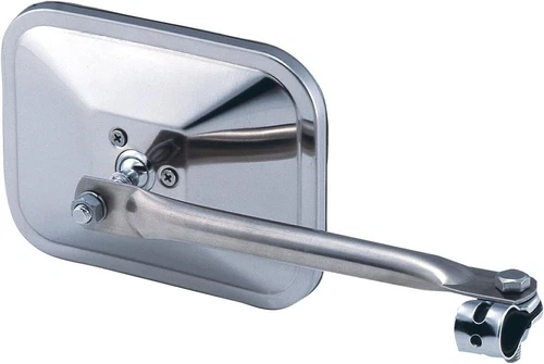 New Clamp on Spot Mirror 8" Extension Side View Door Glass Lens Universal Fit