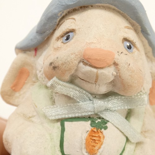Dreamsicles “ Sarge“ DA111 Bunny Rabbit Kristin Haynes Hand Crafted Mexico WTK4N - Picture 9 of 13