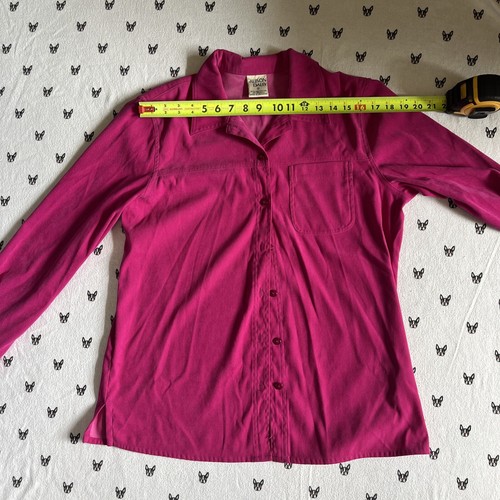 Allison Daley Womens Fuchsia Pink Button Up /Jacket Size 12 *VERY SOFT**BUTTONS* - Picture 11 of 14