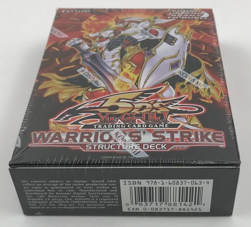Yu-Gi-Oh! 5Ds WARRIORS’ STRIKE STRUCTURE DECK - 1st Ed/ENGLISH Ed - NEU Sealed - Bild 4 von 6