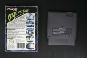 Skate or die Nintendo NES Sans notice PAL FRA