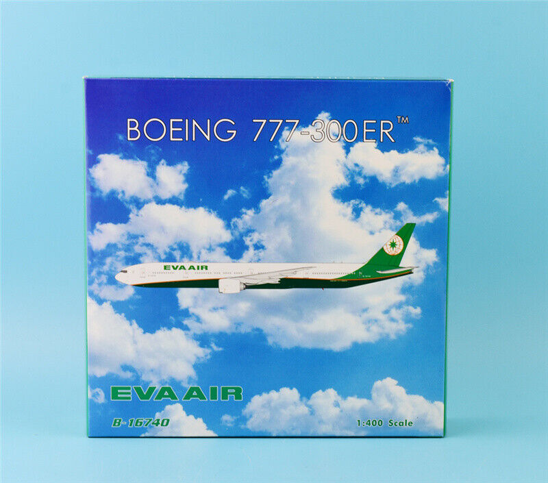Amazon | Phoenix 1:400 完成品 EVA Air for Boeing 777-300ER B-16740 ダイキャスト モデル  航空機 | プラモデル 通販